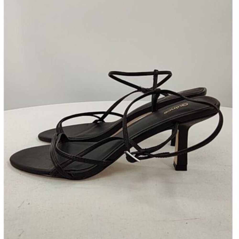 Quince Italian Leather 70mm Strappy Heel size 8 - Picture 8 of 8